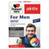 Illustration of the product packaging Doppelherz aktiv For Men DEPOT front view